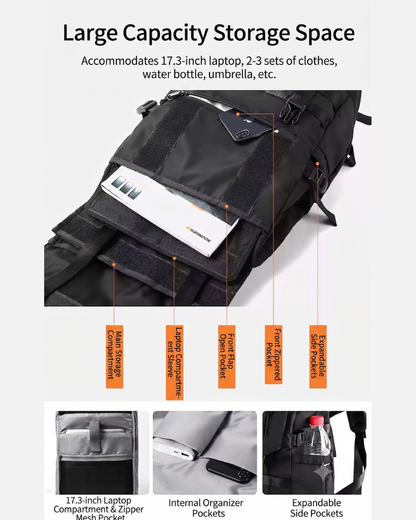 Streetwear Outdoor Multi-Functional Tech Backpack