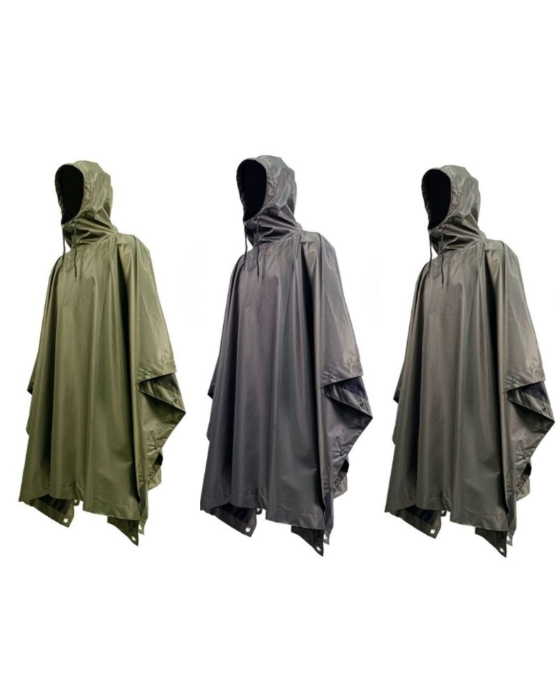 Upgraded Breathable Multifunctional Rain Poncho