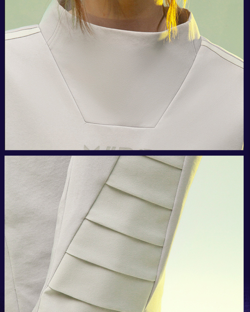 XIPHEVIL Cyberpunk Outfits 3D Cut Dyed Unisex Pullover Jacket