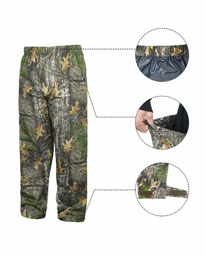 Outdoor Multi-Functional Cargo Hooded Rain Poncho