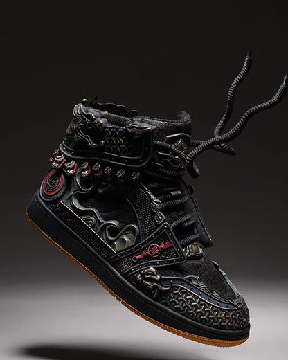 Techwear Armor High-Top Sneakers