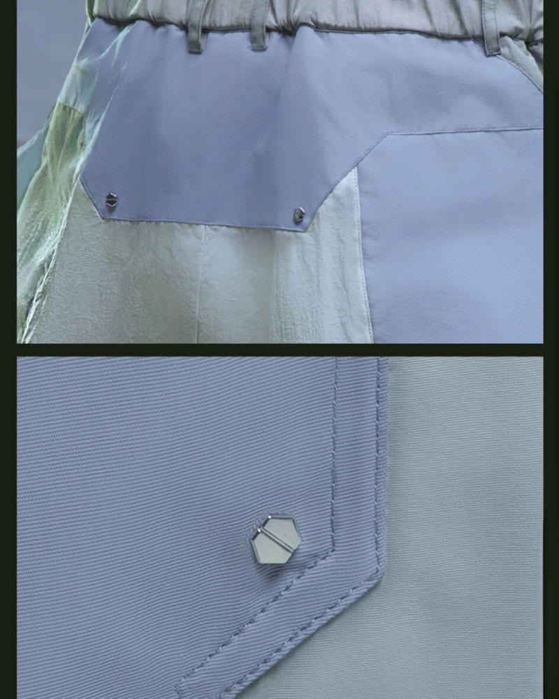 XIPHEVIL Cyberpunk Above The Clouds Fleece Waterproof Pants