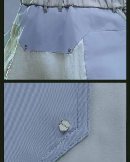 XIPHEVIL Cyberpunk Above The Clouds Fleece Waterproof Pants