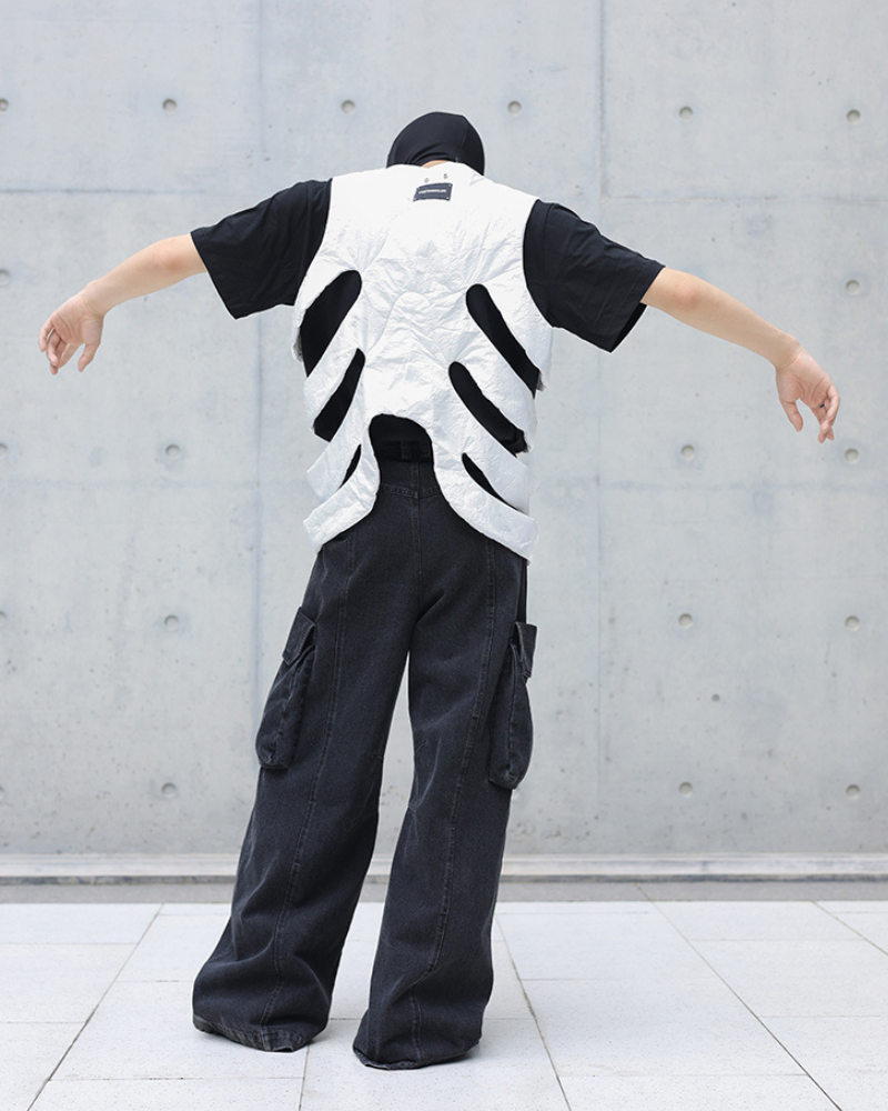 Alien 3D Hollow Skeleton Vest