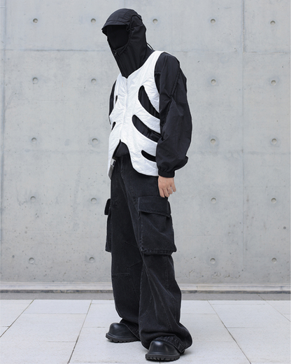 Alien 3D Hollow Skeleton Vest