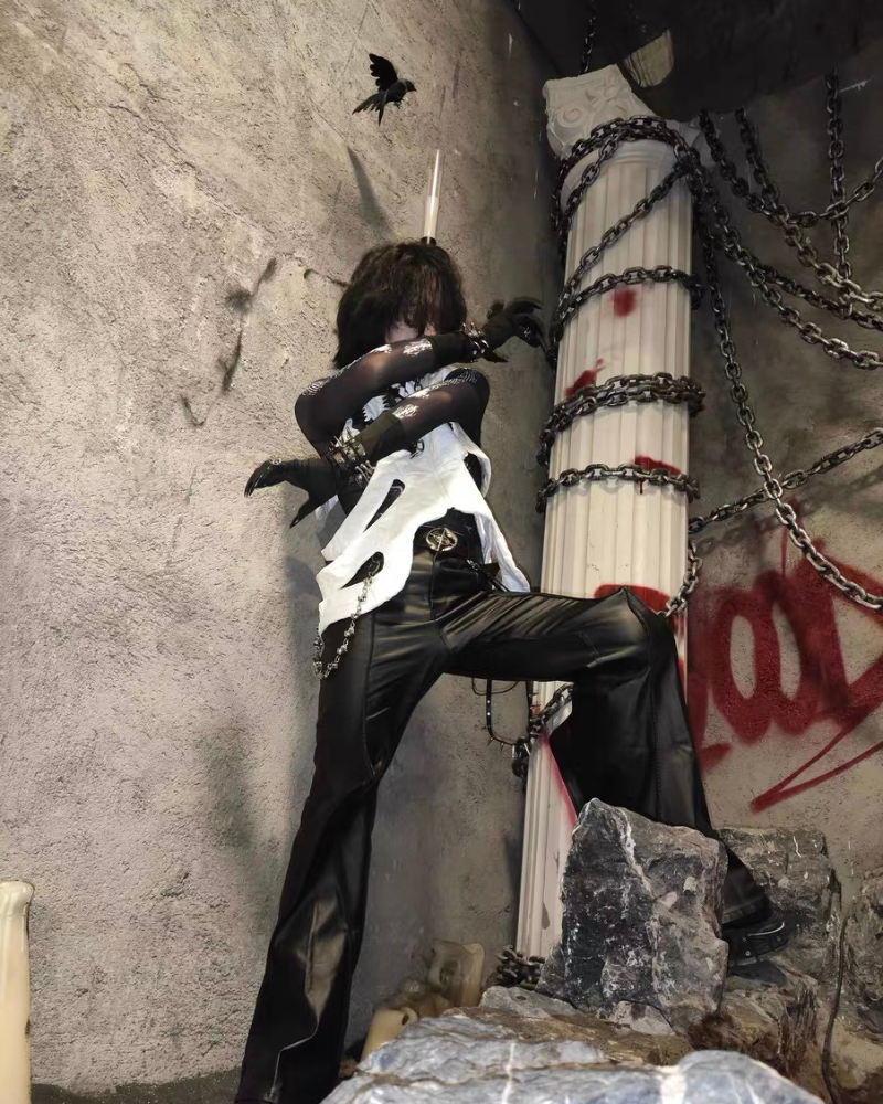 Alien 3D Hollow Skeleton Vest