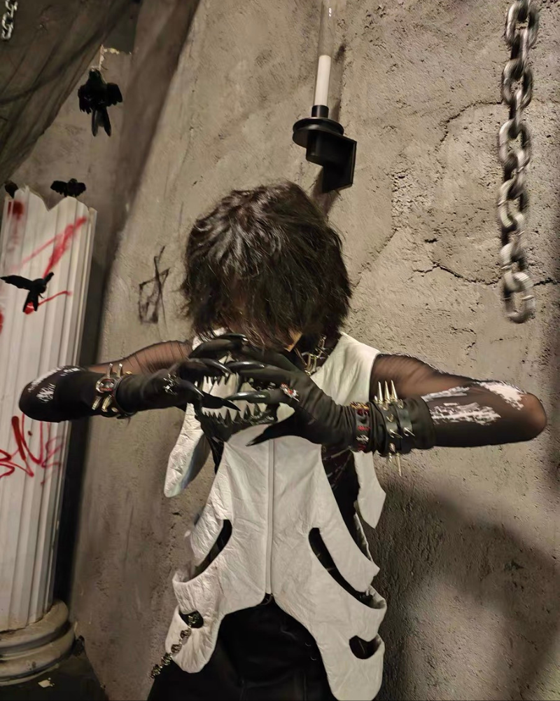 Alien 3D Hollow Skeleton Vest