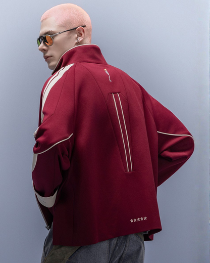 XIPHEVIL Anti-Wrinkle Cyberpunk High-Street Sport Jacket