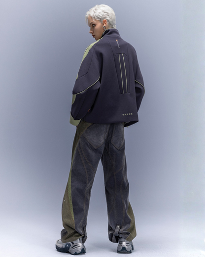 XIPHEVIL Anti-Wrinkle Cyberpunk High-Street Sport Jacket