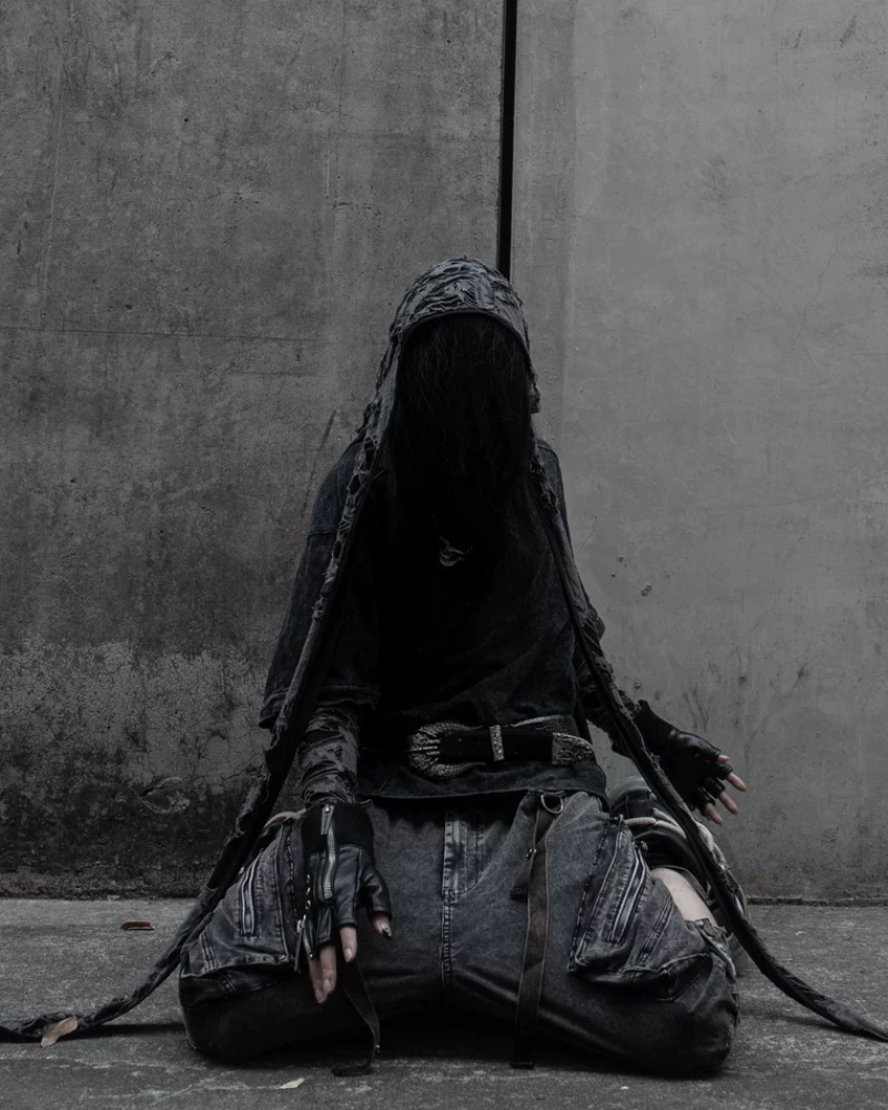 Apocalypse Washed Patchwork Tactical Cargo Shorts | Baggy Jorts