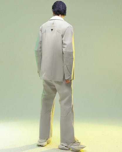 XIPHEVIL  Cyberpunk Outfits Aristoi IV Double-Layered Pants