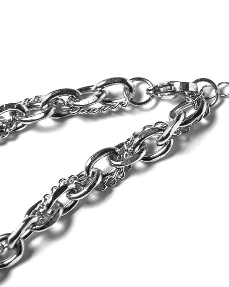 Black Stone Multi-layered Star Necklace