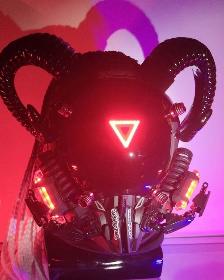 cyberpunk helmet,cyberpunk mask,cyberpunk mask helmet,led halloween mask,led mask halloween,cyberpunk art,cyberpunk fashion,cyber fashion,cyberpunk aesthetic,sci fi helmet,futuristic helmet,techwear mask,black face mask,led mask,led face mask,halloween mask