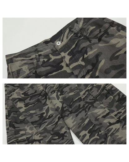 Camo Retro Streetwear Baggy Cargo Pants