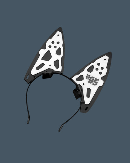 Cat Ears Cosplay Mask Headband Hand Armor