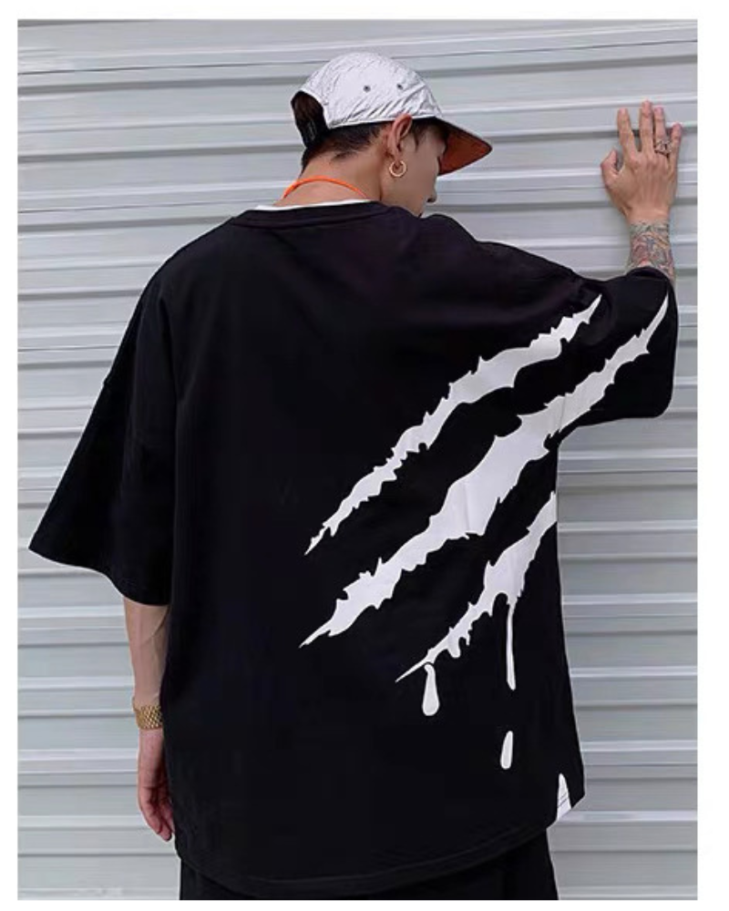 Streetwear Claw Scratches Unisex T-Shirt