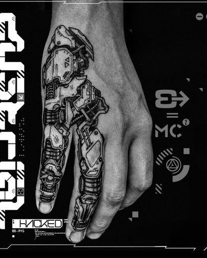 tattoos,hand tattoos,temporary tattoos,forearm tattoos,neck tattoos,finger tattoos,arm tattoos,couple tattoos,sleeve tattoos,tattoos ideas,japanese tattoos,juice tattoos,black tattoos,samurai tattoos,Cyberpunk Tattoo