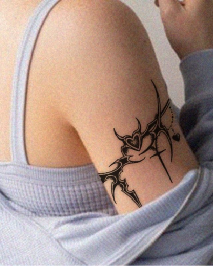 Arm Waterproof Cyberpunk Tattoo