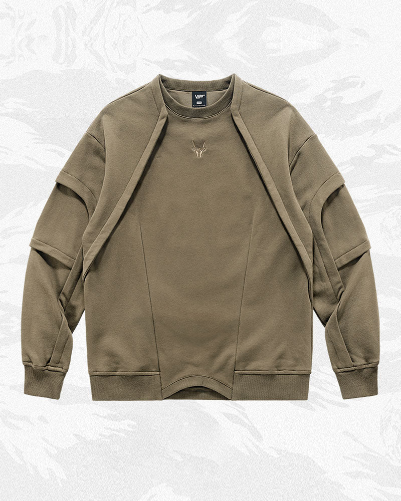 Cyberpunk Tech Pullover Sweatshirt