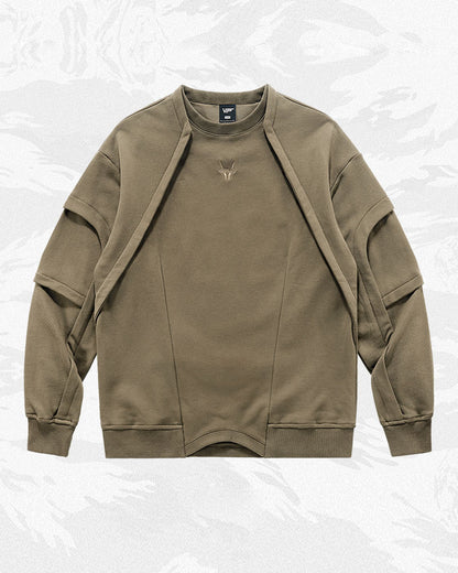 Cyberpunk Tech Pullover Sweatshirt