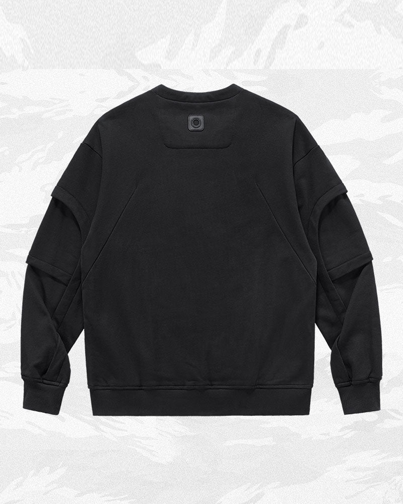 Cyberpunk Tech Pullover Sweatshirt