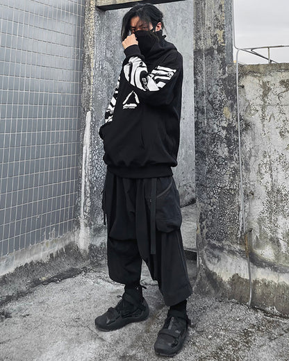 Cyberpunk City Futuristic Sci-Fi Hoodie