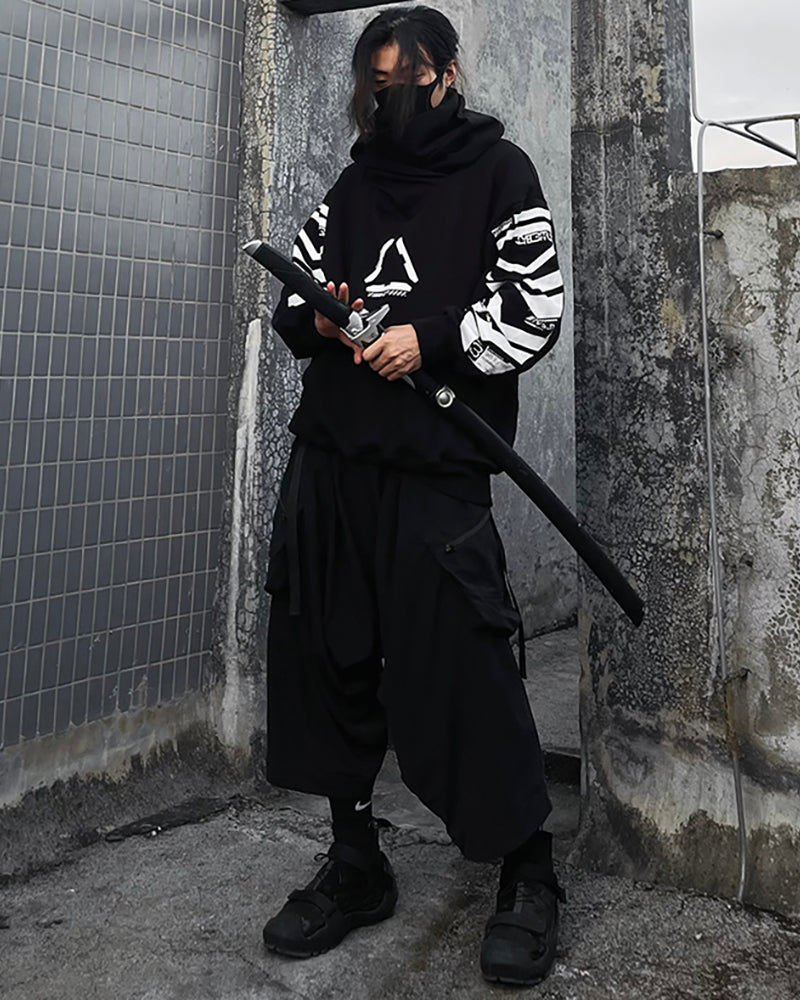 Cyberpunk City Futuristic Sci-Fi Hoodie