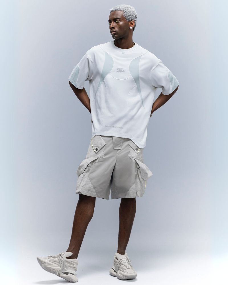 XIPHEVIL Cyberpunk Corrosion Module Functional Shorts