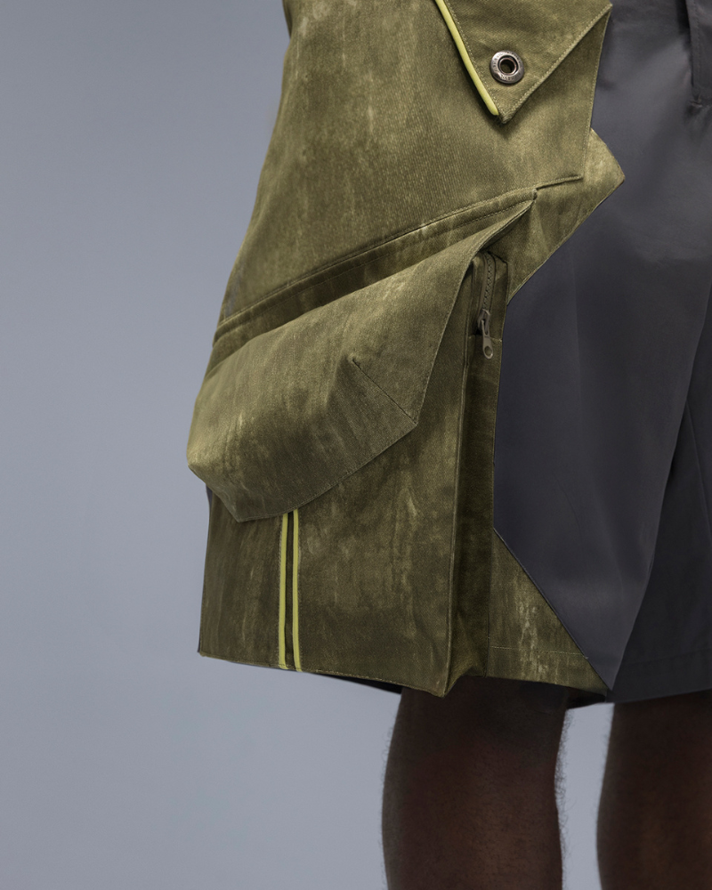 XIPHEVIL Cyberpunk Corrosion Module Functional Shorts