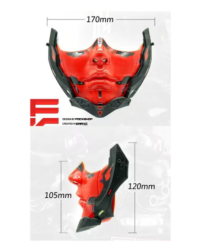 Cyberpunk Cosplay Half Face Mask