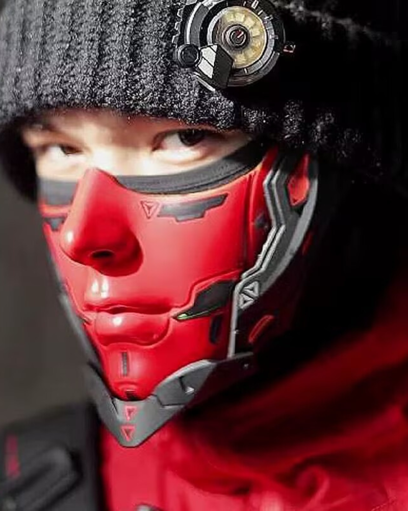 Cyberpunk Cosplay Half Face Mask