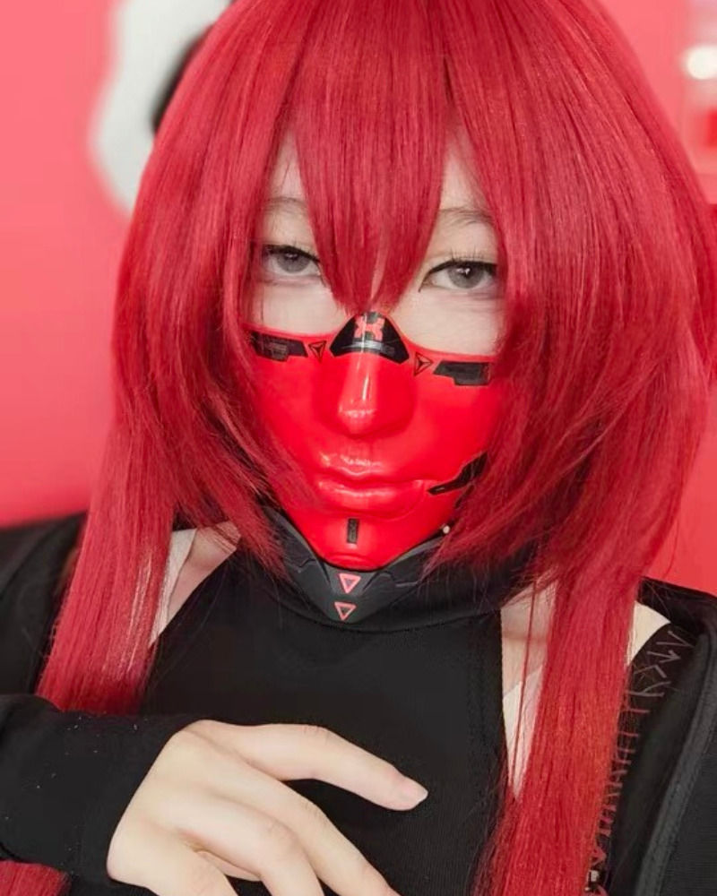Cyberpunk Cosplay Half Face Mask