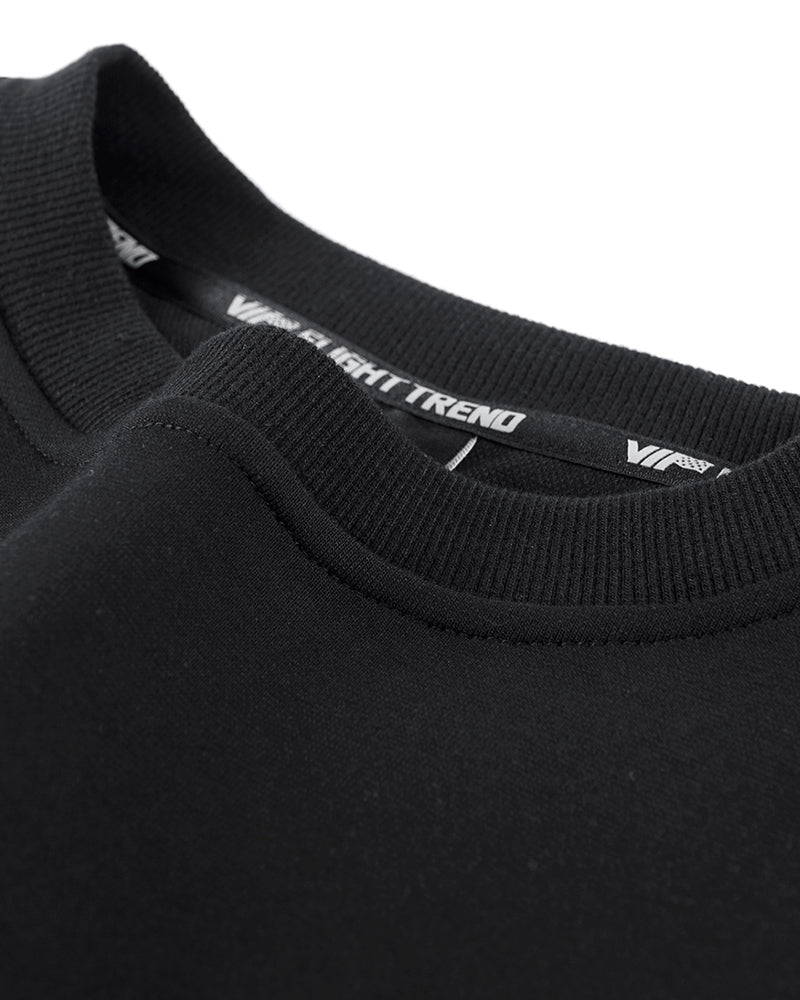 Cyberpunk Fake Two Piece Crewneck Sweatshirt