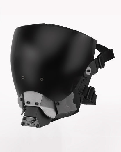 cyberpunk mask,led halloween mask,led mask halloween,cyberpunk art,cyberpunk fashion,cyber fashion,cyberpunk aesthetic,techwear mask,black face mask,led mask,led face mask,halloween mask,half face mask