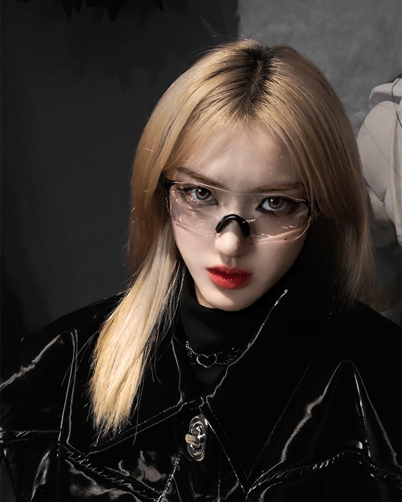 Cyberpunk Future Sci-Fi Y2K Sunglasses