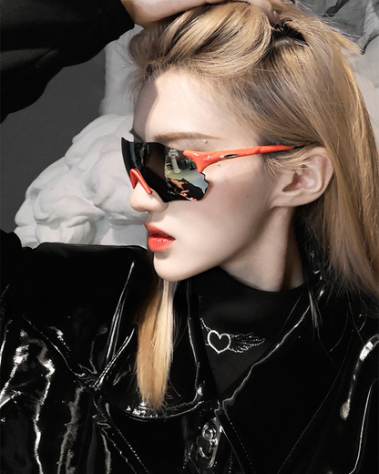 Cyberpunk Future Sci-Fi Y2K Sunglasses