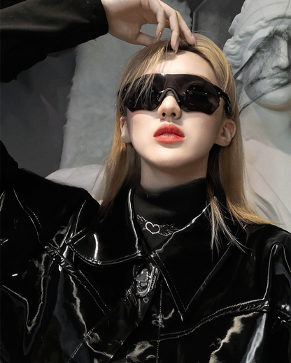 Cyberpunk Future Sci-Fi Y2K Sunglasses