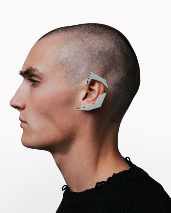 Cyberpunk Futuristic Mech Ear Clip