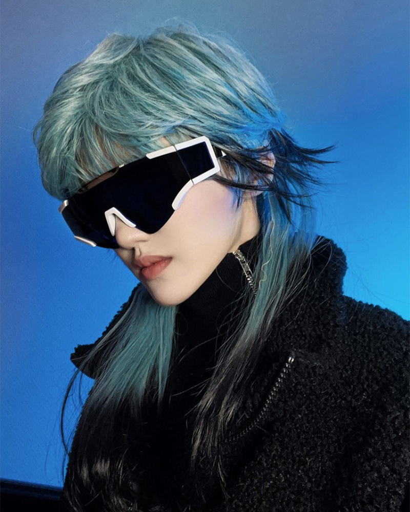 Cyberpunk Futuristic Y2K Sunglasses