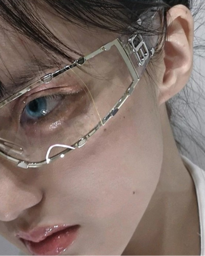 Cyberpunk Futuristic Y2K Tech Sunglasses
