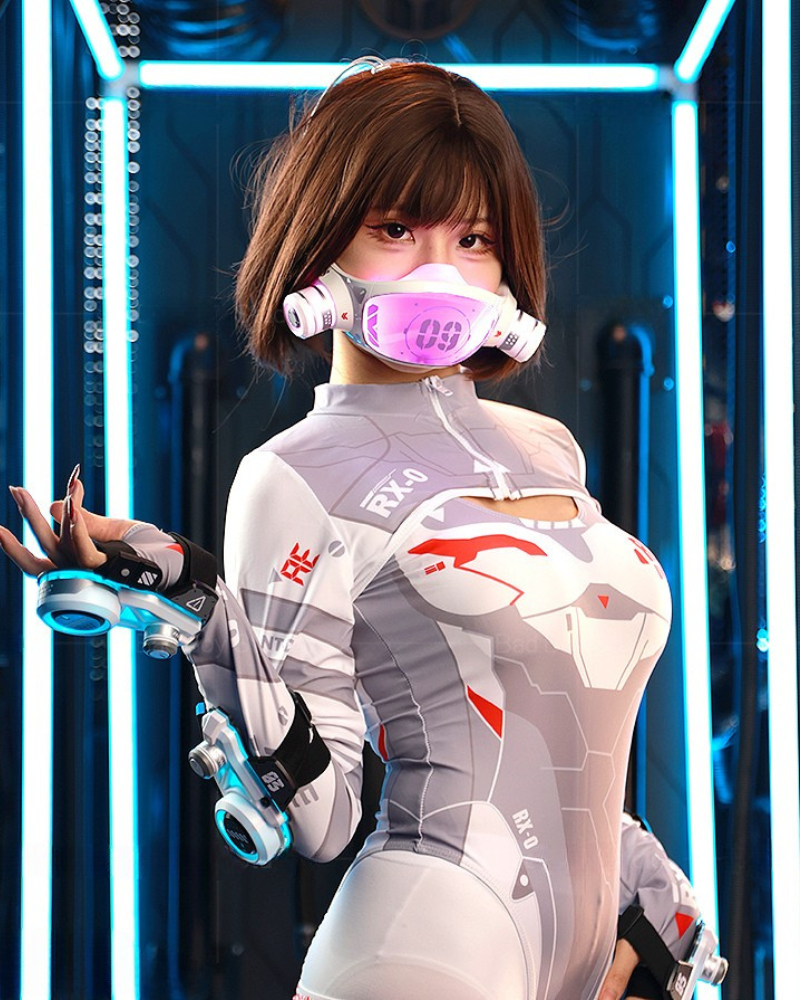 Cyberpunk LED Glow Hand Armor Mech Mask(Sold Separately)