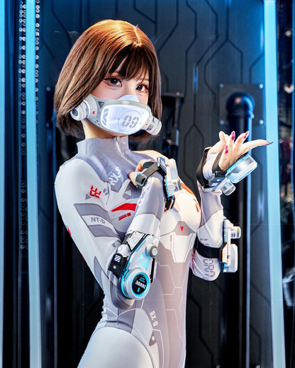 Cyberpunk LED Glow Hand Armor Mech Mask(Sold Separately)