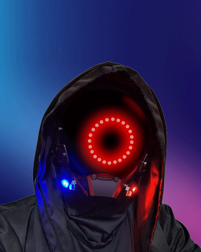 cyberpunk mask,led halloween mask,led mask halloween,cyberpunk art,cyberpunk fashion,cyber fashion,cyberpunk aesthetic,techwear mask,black face mask,led mask,led face mask,halloween mask,half face mask