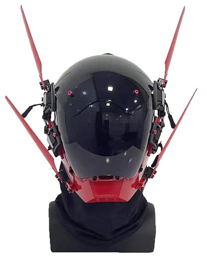 Cyberpunk LED Light Helmet Mask