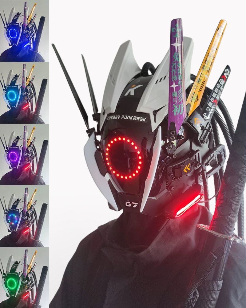 cyberpunk helmet，cyberpunk mask，cyberpunk mask helmet，cyberpunk oni mask，led halloween mask，led mask halloween，samurai mask，cyberpunk samurai，balaclava mask，ghost face mask，ghost mask，skull mask，animal skull mask，skull dog mask，jason mask，black face mask，half face mask，japanese oni mask，tactical mask，airsoft mask，cyberpunk art，cyberpunk fashion，cyber fashion，cyberpunk aesthetic，sci fi helmet，futuristic helmet，techwear mask