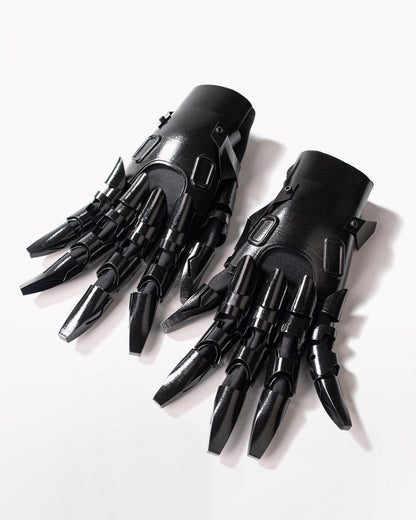 Cyberpunk Mechanical Knight Hand Gloves