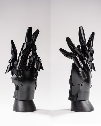 Cyberpunk Mechanical Knight Hand Gloves
