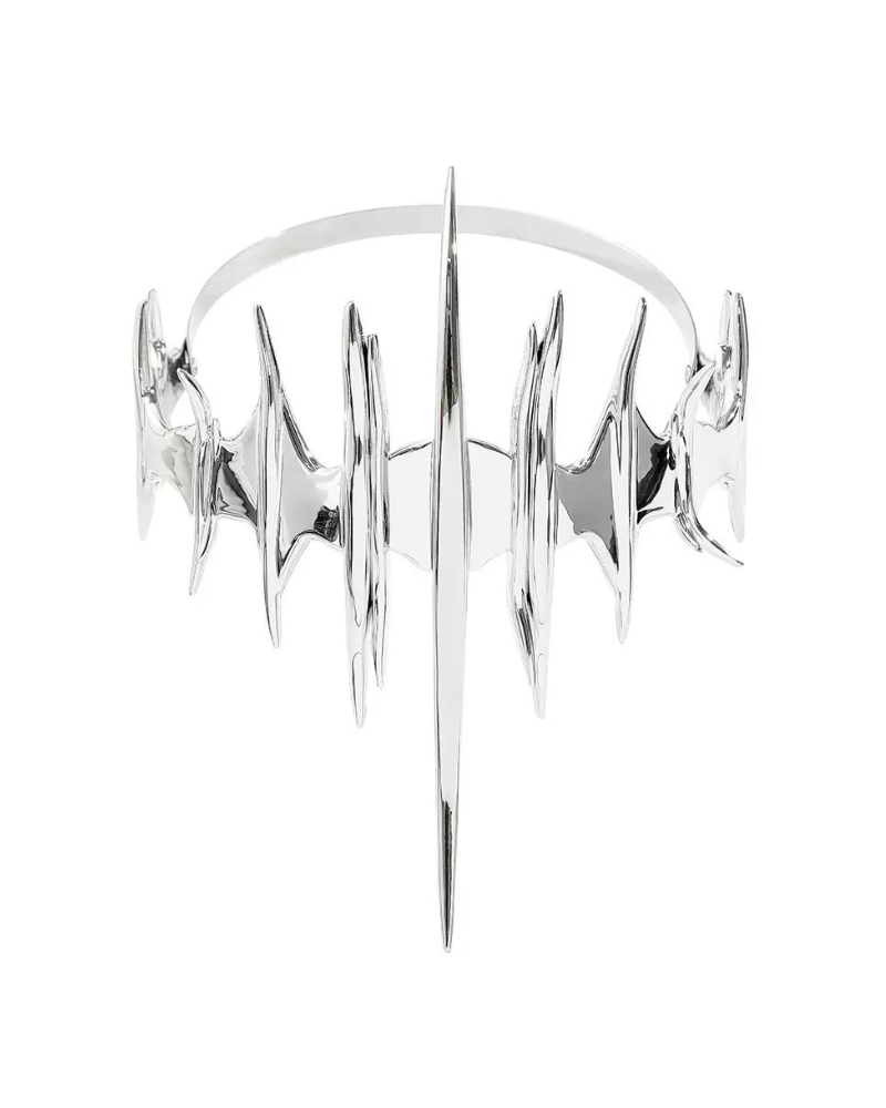 Cyberpunk Metal Sci-Fi Mask