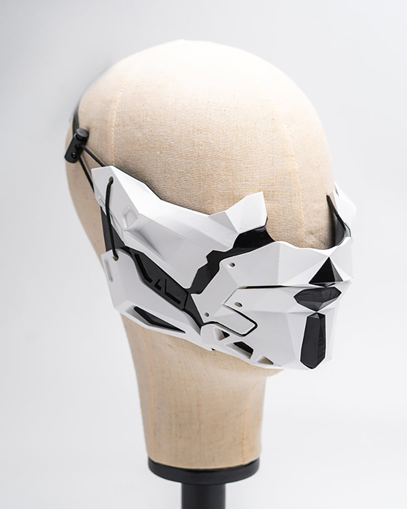 Sidekick Mask Cyberpunk Samurai Half Face Mask – Techwear Official