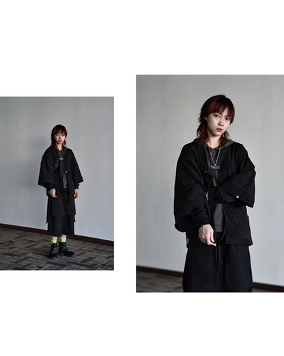 Cyberpunk Ninja Techwear Kimono Jacket